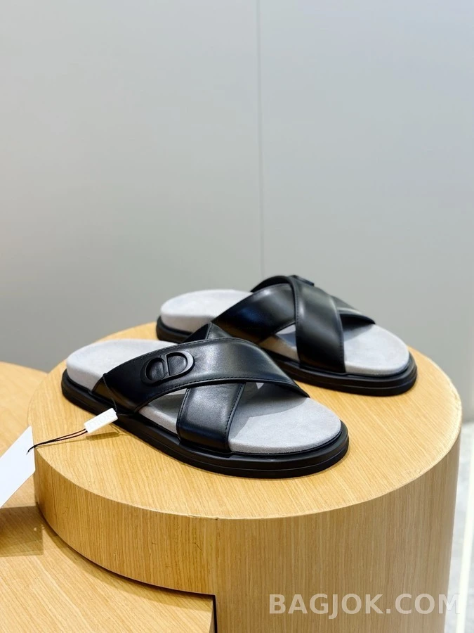 디올 디올 아쿠아 로고 크로스 스트랩 샌들 상세 이미지