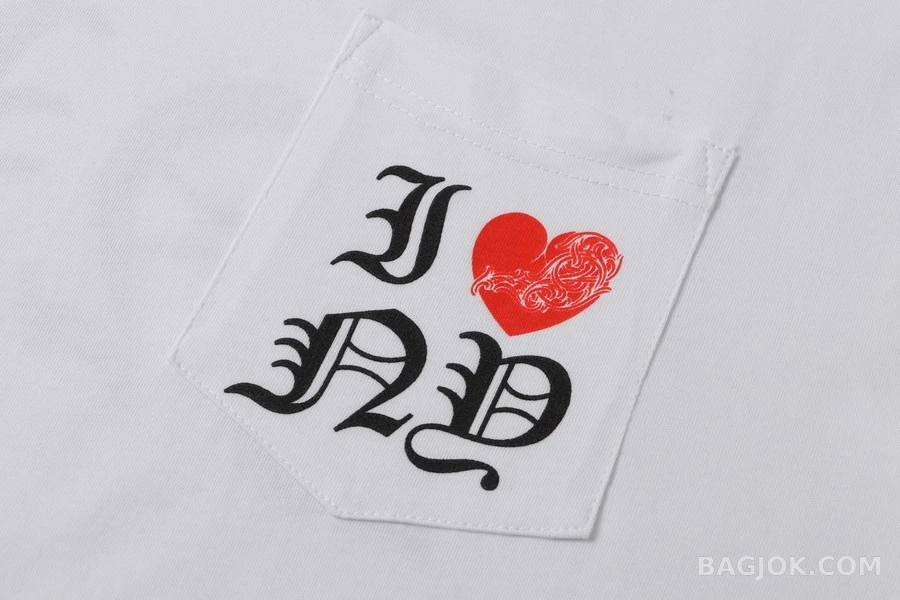 크롬하츠 크롬하츠 I ❤️ ND 레터링 긴팔 티셔츠 상세 이미지
