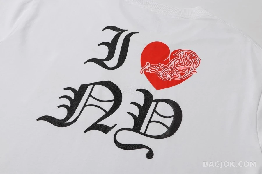 크롬하츠 크롬하츠 I ❤️ ND 레터링 긴팔 티셔츠 상세 이미지