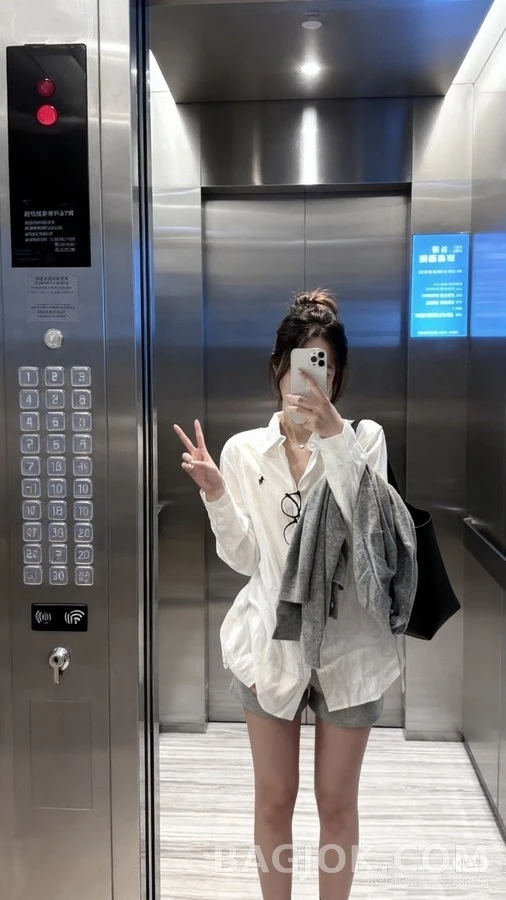 폴로 랄프 로렌 폴로 랄프 로렌 폴로 플레이어 자수 셔츠 상세 이미지