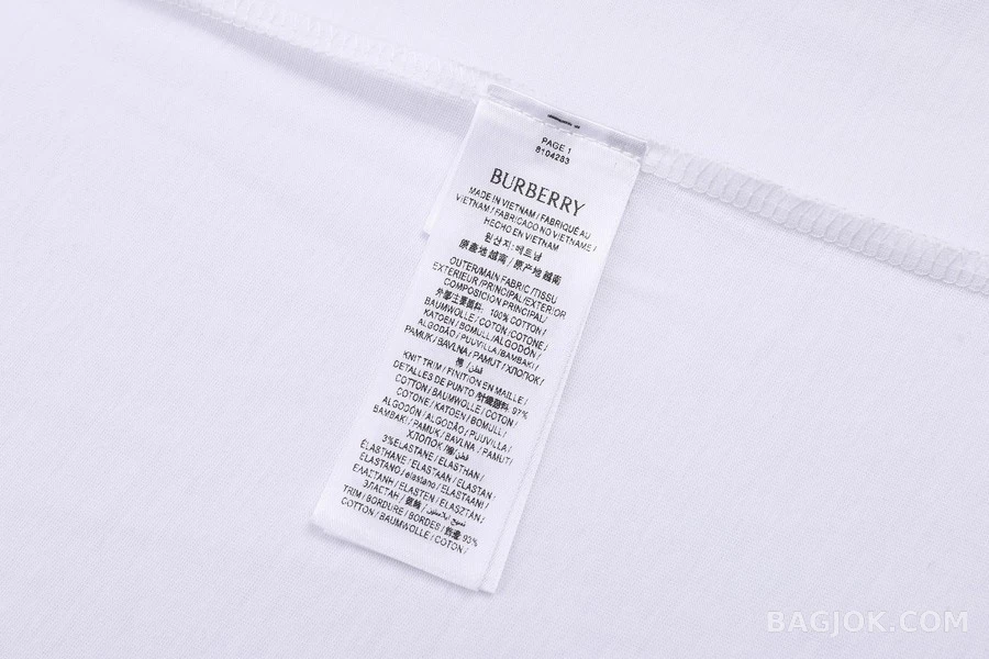 버버리 버버리 클래식 체크 커프스 긴팔 티셔츠 상세 이미지