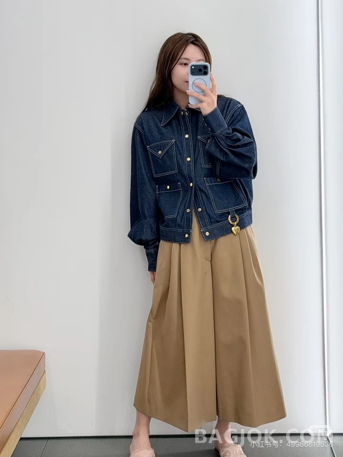 셀린느 셀린느 멀티포켓 데님 셔츠 상세 이미지