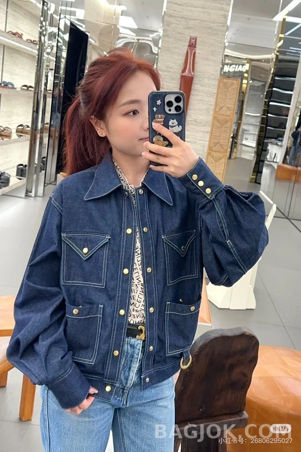 셀린느 셀린느 멀티포켓 데님 셔츠 상세 이미지