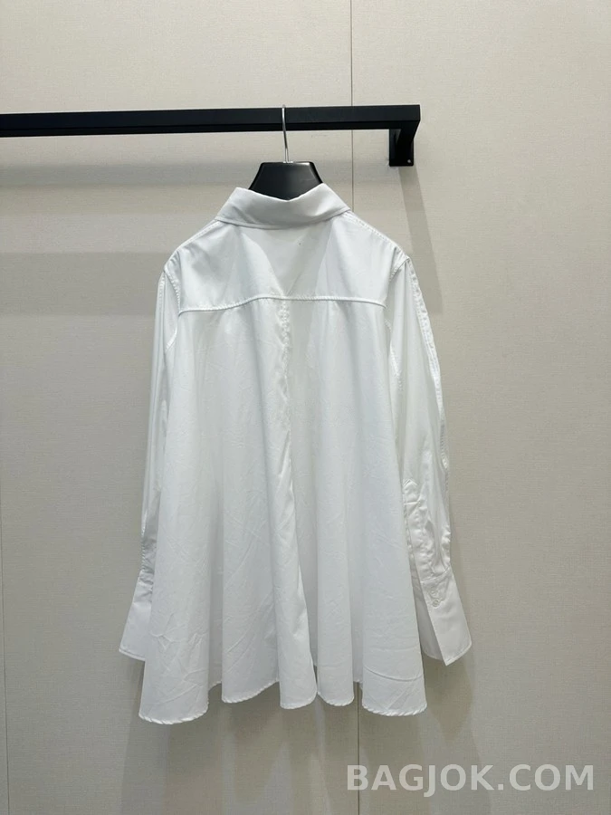 셀린느 셀린느 피터팬 카라 루즈핏 셔츠 상세 이미지