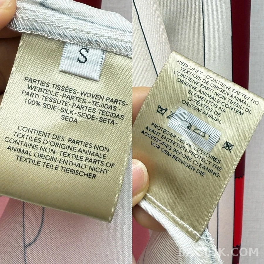 에르메스 에르메스 승마 패턴 실크 롱 원피스 상세 이미지