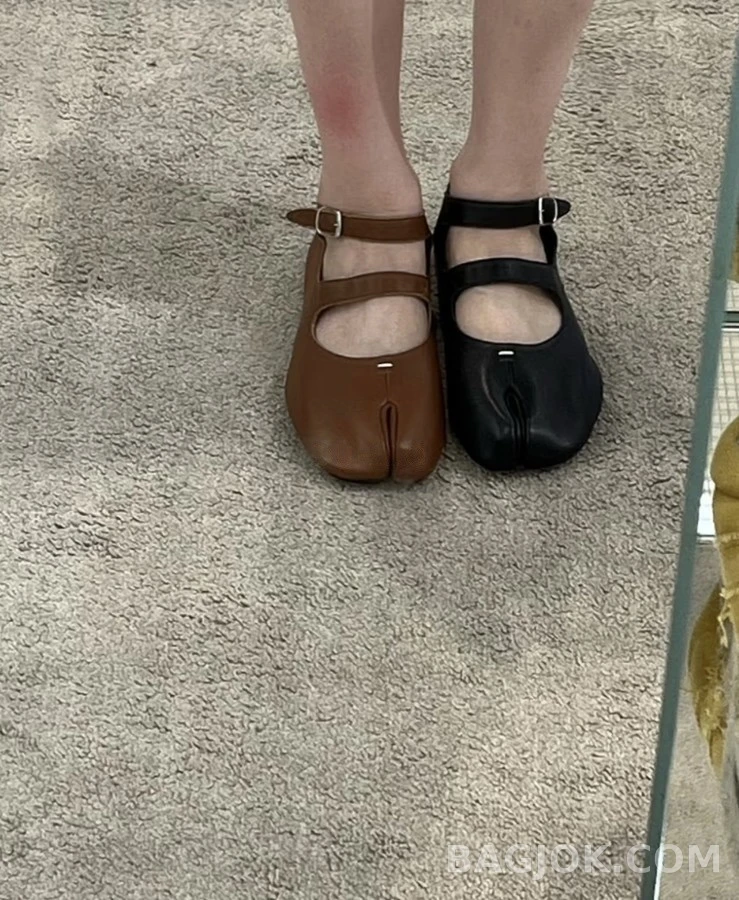 메종 마르지엘라 메종마르지엘라 타비 더블 스트랩 메리 제인 슈즈 상세 이미지