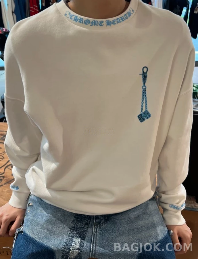 크롬하츠 크롬하츠 폰트 다이스 긴팔 티셔츠 상세 이미지