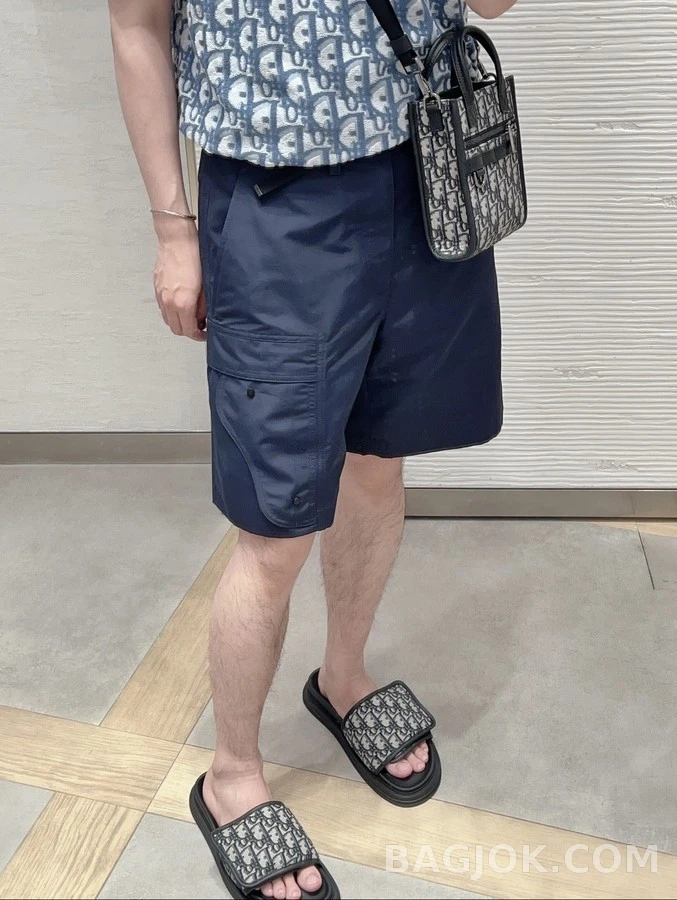 디올 디올 오블리크 모노그램 벨크로 슬라이드 상세 이미지