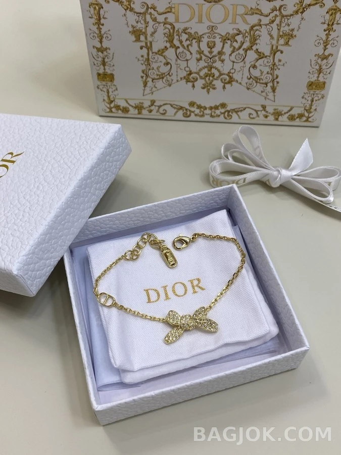 디올 디올 다이아몬드 보우 팔찌 상세 이미지