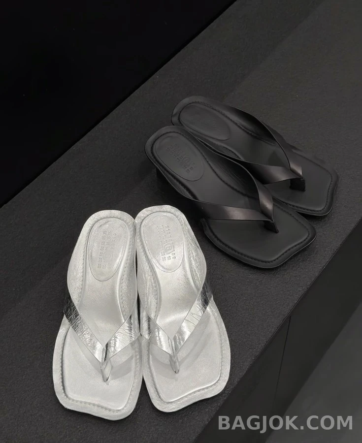 메종 마르지엘라 메종마르지엘라 스퀘어토 힐 토스트랩 샌들 상세 이미지