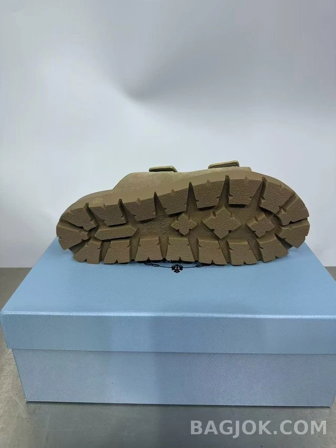 프라다 프라다 러그솔 두 스트랩 샌들 상세 이미지