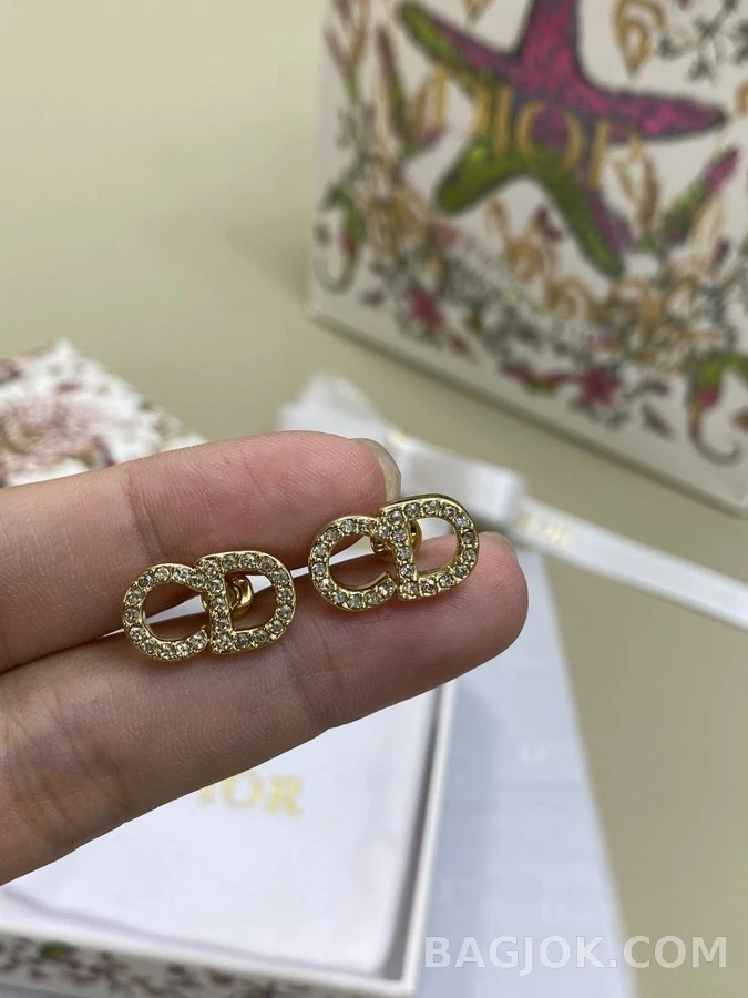 디올 디올 크리스탈 이어링 상세 이미지