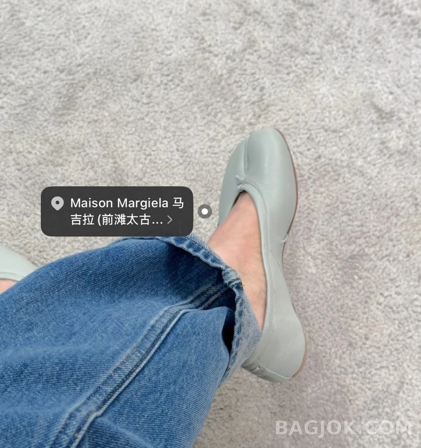메종 마르지엘라 메종마르지엘라 Tabi 발레 플랫슈즈 상세 이미지