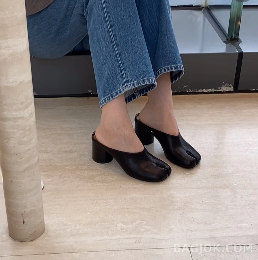 메종 마르지엘라 메종마르지엘라 타비 블록 힐 뮬 상세 이미지