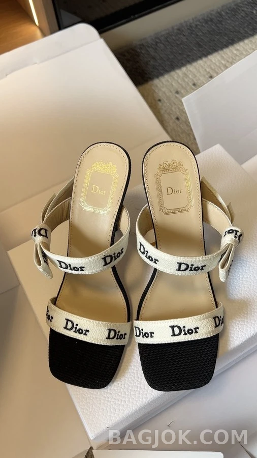 디올 디올 J'A 레터링 슬링백 힐 상세 이미지