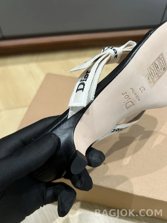 디올 디올 J'A 텍스트 스트랩 샌들 상세 이미지