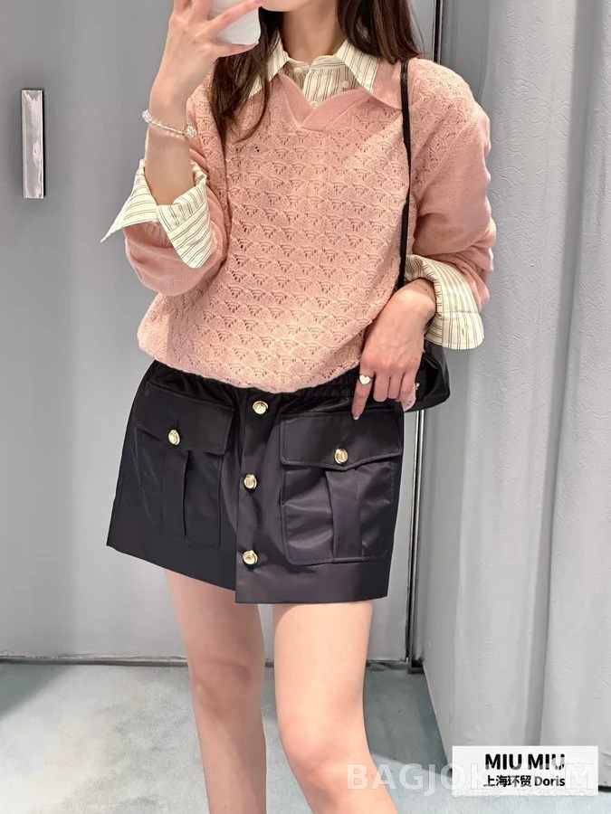 폴로 랄프 로렌 폴로 랄프 로렌 펀칭 카라 니트 폴로 셔츠 상세 이미지