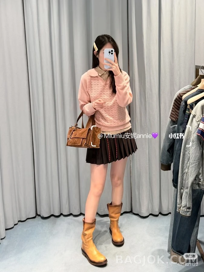 폴로 랄프 로렌 폴로 랄프 로렌 펀칭 카라 니트 폴로 셔츠 상세 이미지
