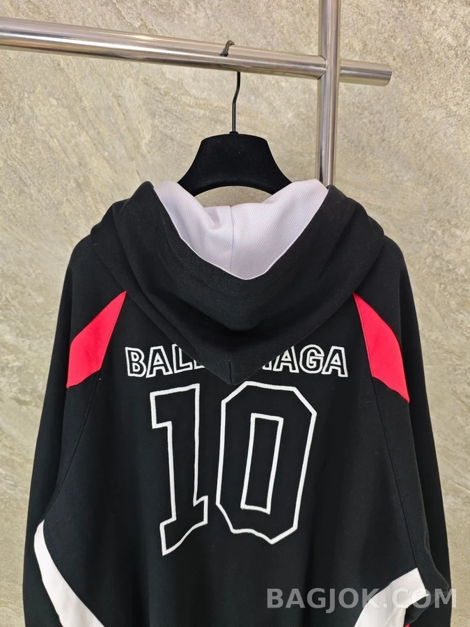 발렌시아가 발렌시아가 NBA 배색 후드 집업 상세 이미지