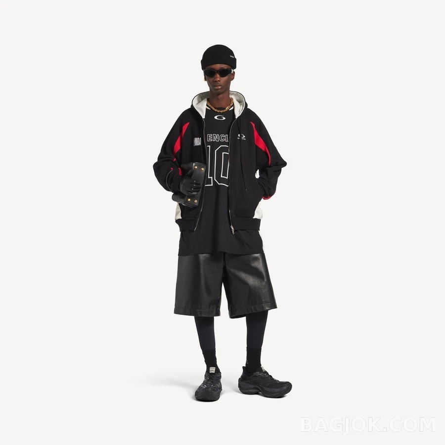 발렌시아가 발렌시아가 NBA 배색 후드 집업 상세 이미지