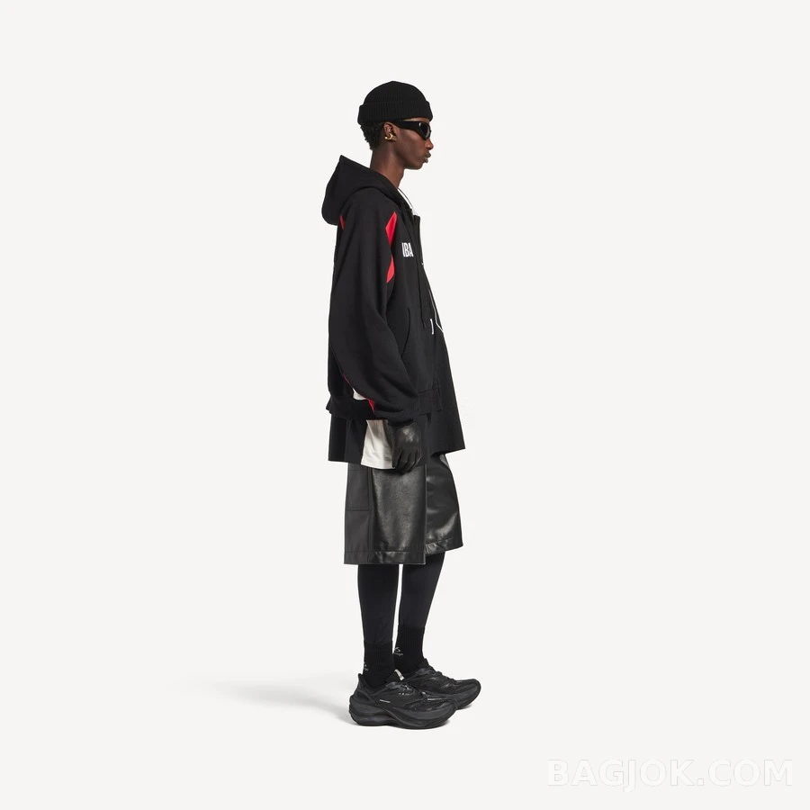 발렌시아가 발렌시아가 NBA 배색 후드 집업 상세 이미지