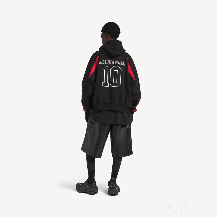 발렌시아가 발렌시아가 NBA 배색 후드 집업 상세 이미지