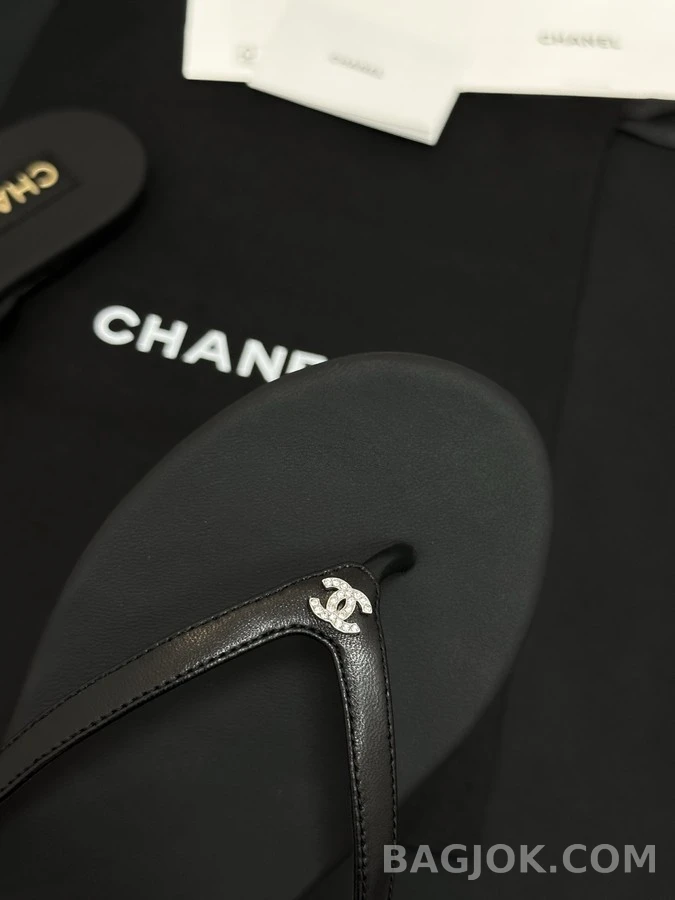 샤넬 샤넬 더블C 스톤 플립플롭 상세 이미지