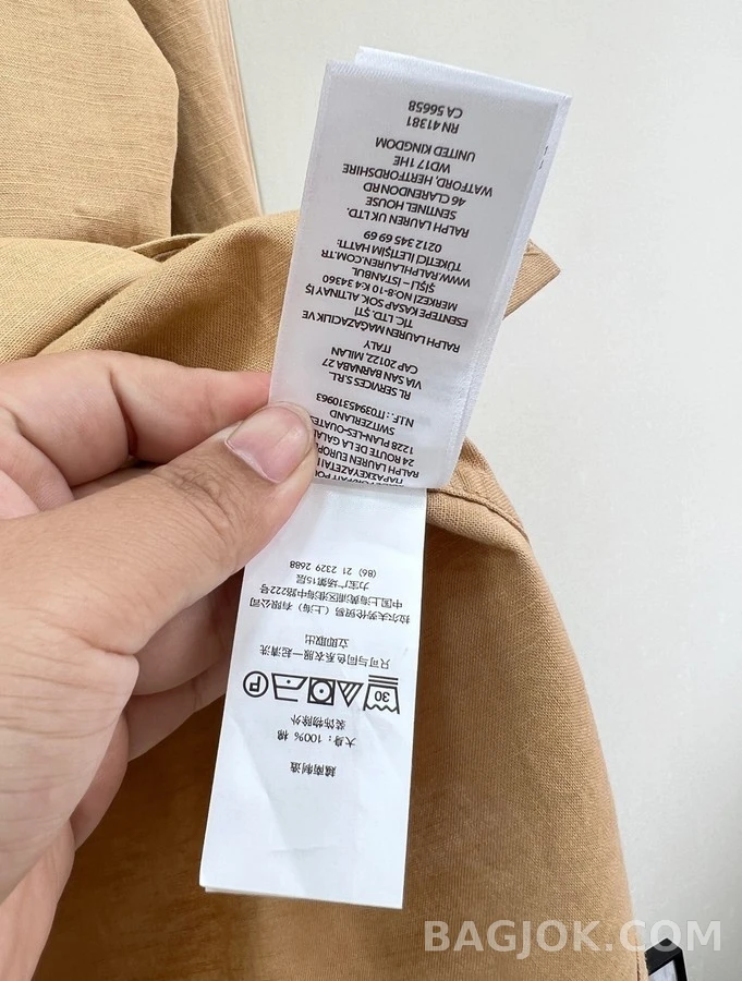 폴로 랄프 로렌 폴로 랄프 로렌 로고 자수 셔츠 상세 이미지