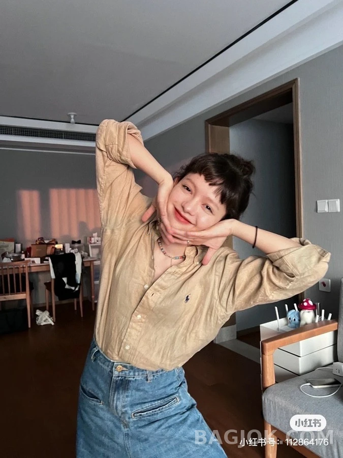 폴로 랄프 로렌 폴로 랄프 로렌 로고 자수 셔츠 상세 이미지