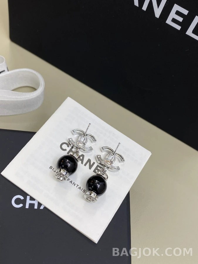 샤넬 샤넬 더블 C 진주 귀걸이 상세 이미지