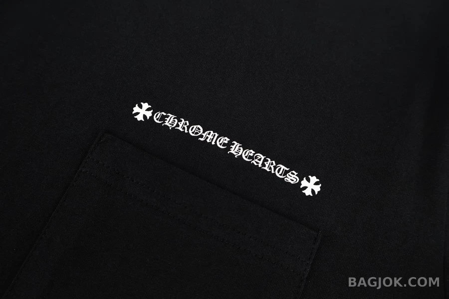 크롬하츠 크롬하츠 크로스 로고 긴팔 티셔츠 상세 이미지