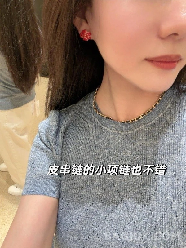 샤넬 샤넬 로고 체인 목걸이 상세 이미지