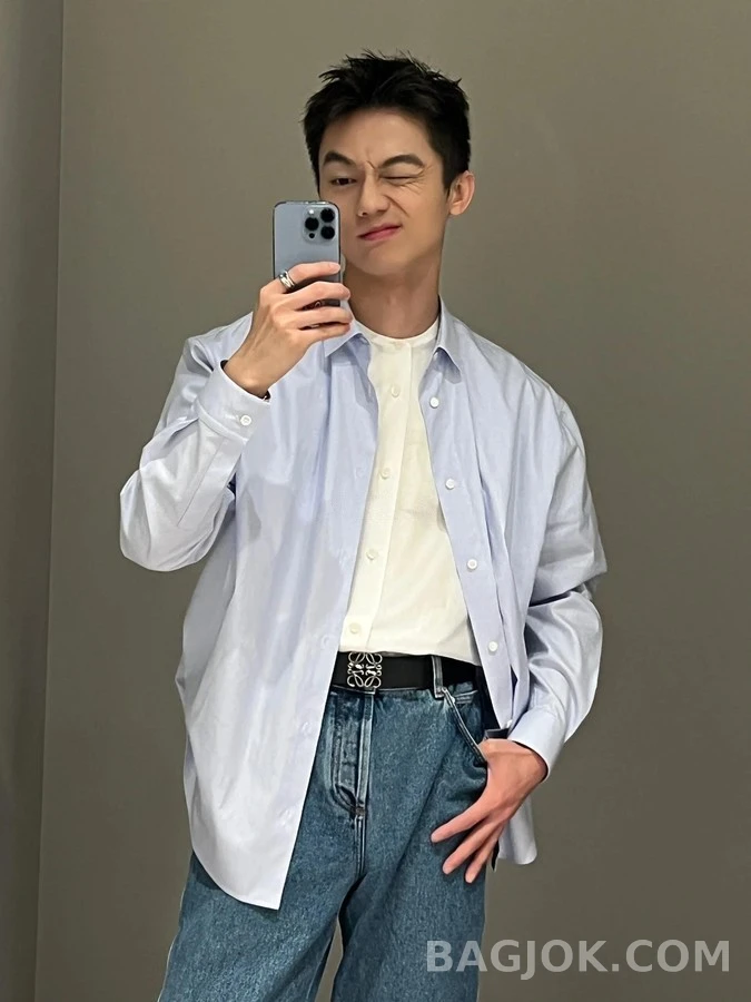 로에베 로에베 아나그램 양면 벨트 상세 이미지