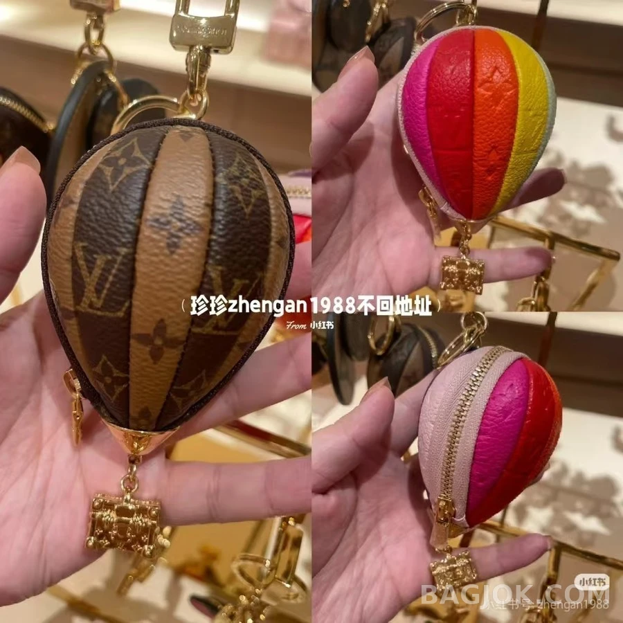 루이비통 루이비통 모노그램 열기구 키링 파우치 상세 이미지