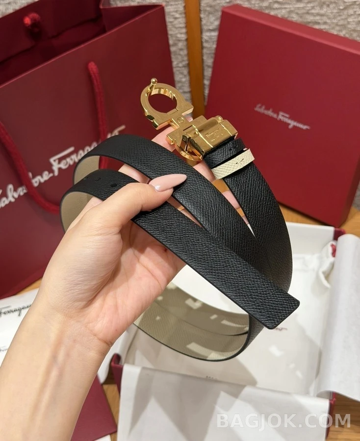 페라가모 페라가모 간치니 리버시블 벨트 상세 이미지