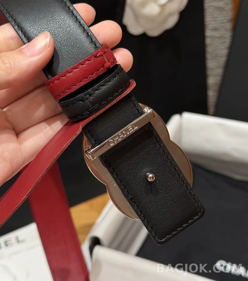 샤넬 샤넬 더블 C 리버서블 벨트 상세 이미지