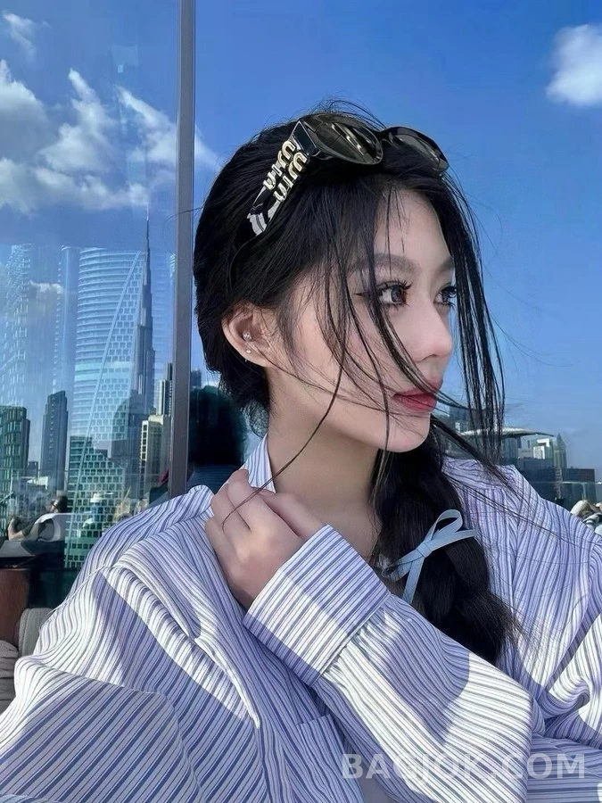 미우미우 미우미우 로고 캣아이 선글라스 상세 이미지