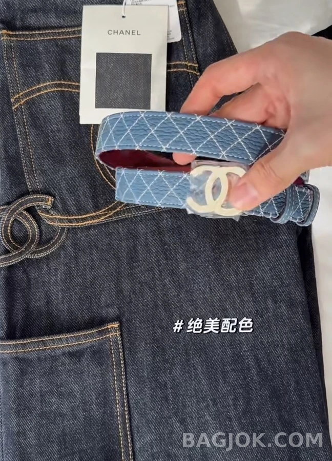샤넬 샤넬 퀼팅 벨트 상세 이미지