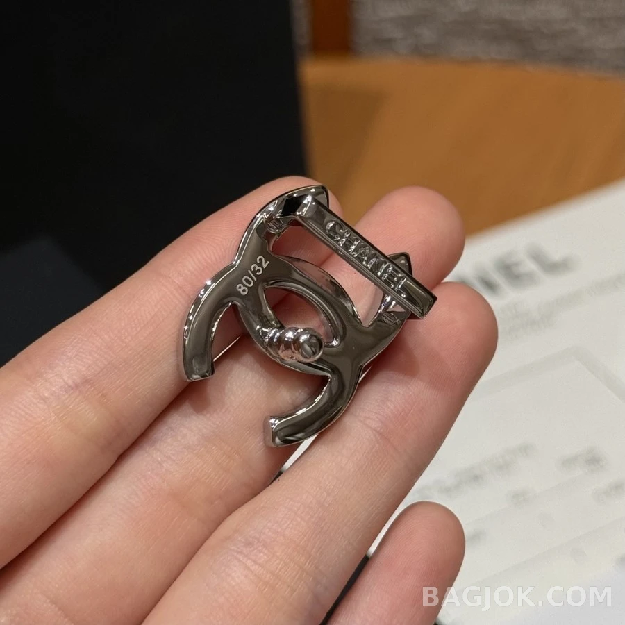 샤넬 샤넬 더블 C 가죽 벨트 상세 이미지