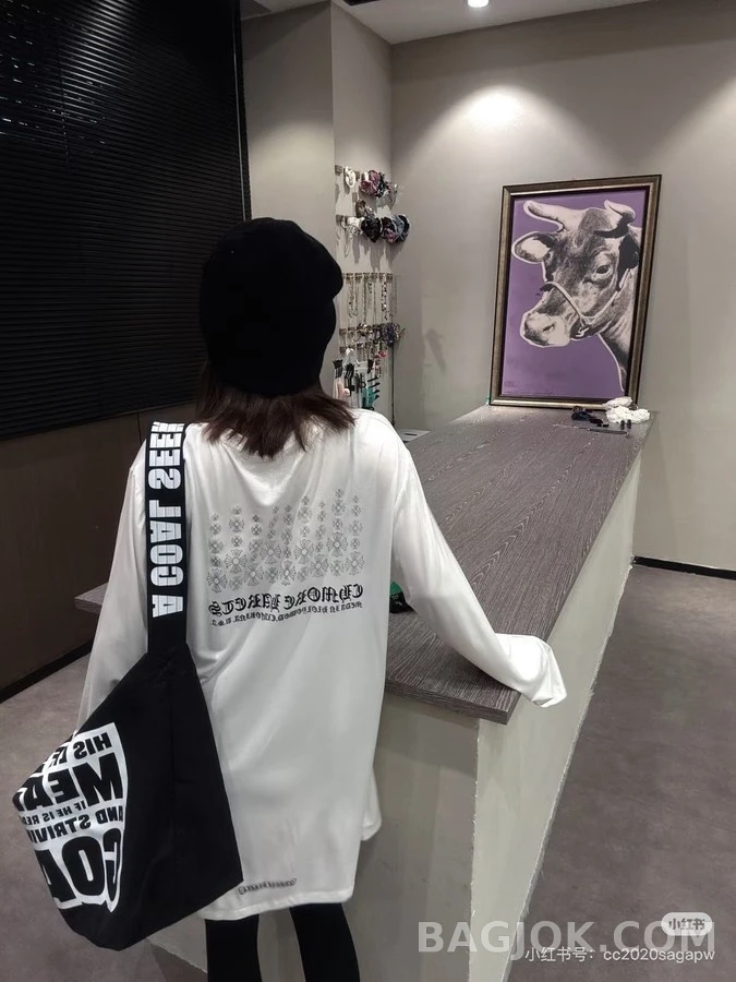 크롬하츠 크롬하츠 만천성 크로스 긴팔 티셔츠 상세 이미지