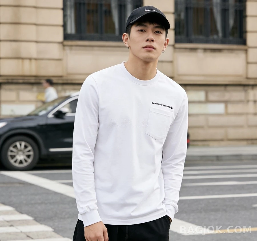 크롬하츠 크롬하츠 만천성 크로스 긴팔 티셔츠 상세 이미지