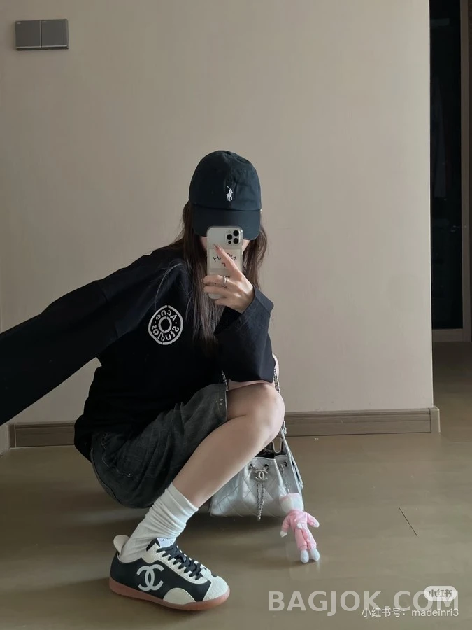 샤넬 샤넬 앤 로고 스니커즈 상세 이미지