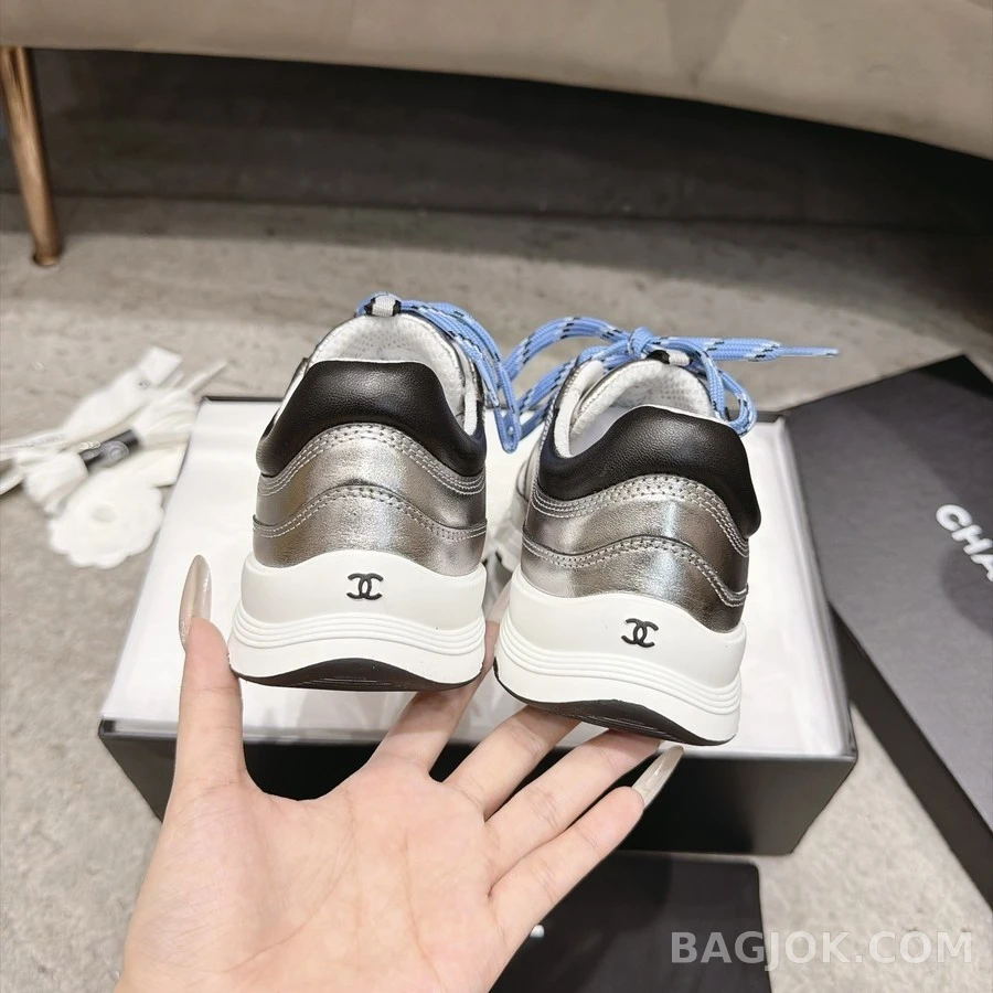 샤넬 샤넬 컬러블록 스니커즈 상세 이미지