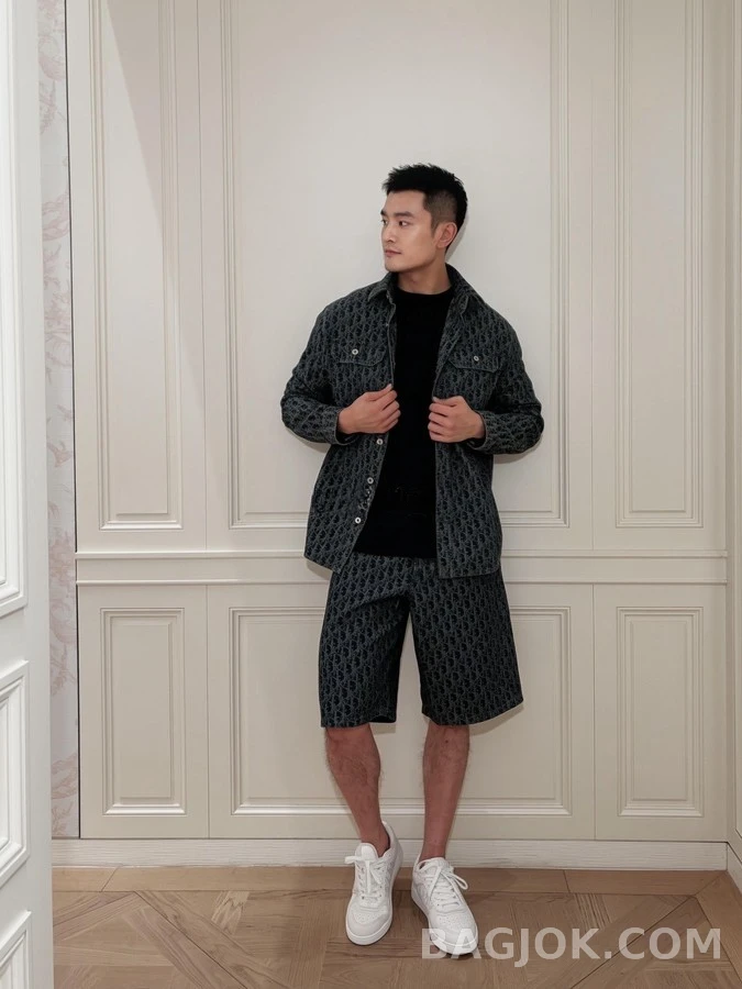디올 디올 오블리크 데님 셔츠 상세 이미지