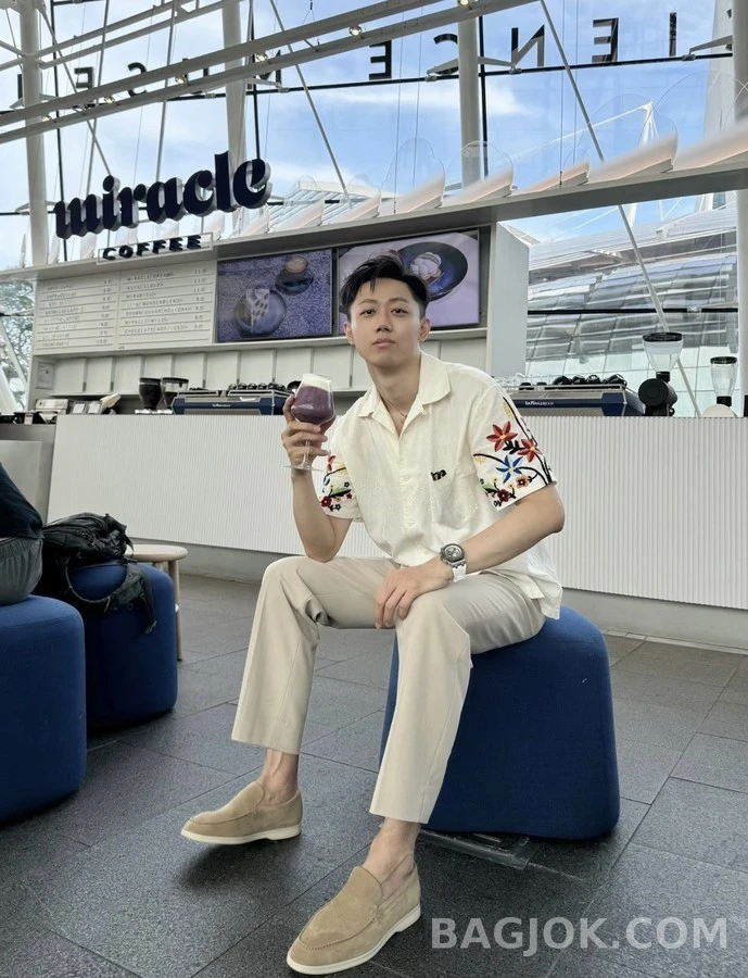로로피아나 로로피아나 썸머워크 스웨이드 로퍼 상세 이미지