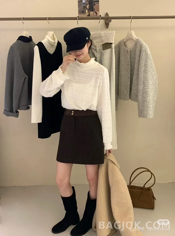 샤넬 샤넬 더블 C 스웨이드 롱 부츠 상세 이미지