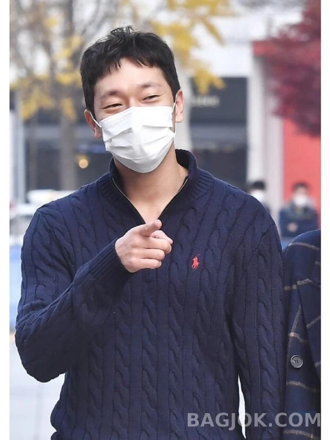 폴로 랄프 로렌 폴로 랄프 로렌 케이블 니트 쿼터집 스웨터 상세 이미지