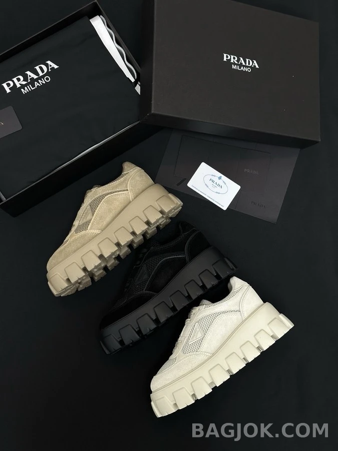 프라다 프라다 메쉬 청키 스니커즈 상세 이미지