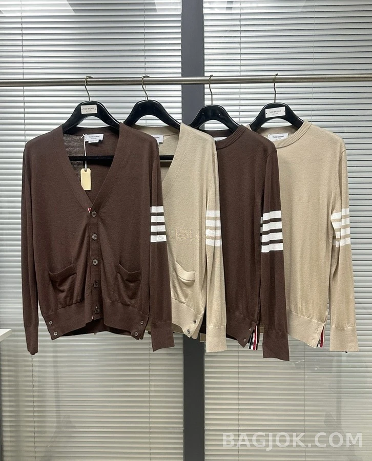 톰브라운 톰브라운 4선 스트라이프 가디건 상세 이미지