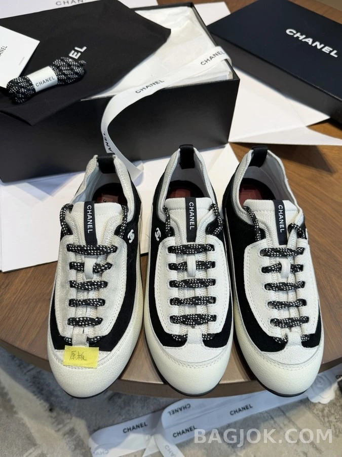 샤넬 샤넬 앤 로고 스니커즈 상세 이미지